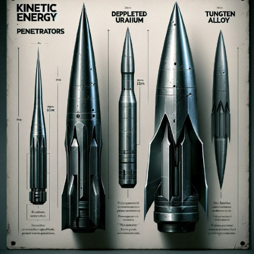 Kinetic Energy Penetrators: History, Materials, and Uses